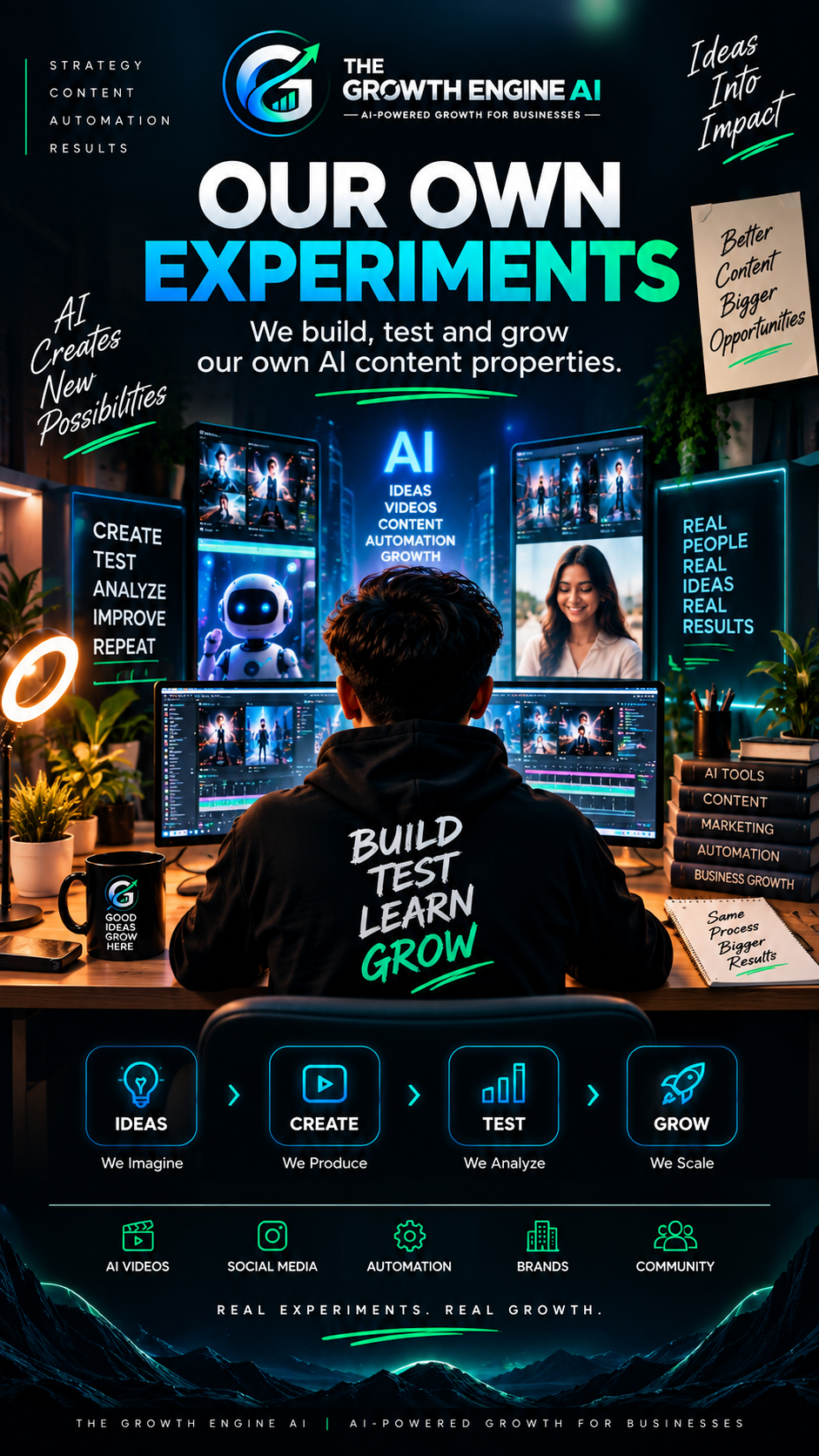 AI video portfolio preview